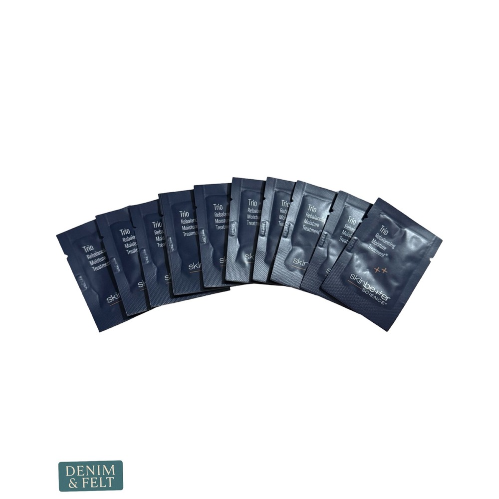 NEW SkinBetter Science Trio Rebalancing Moisture Treatment Samples Pack of 10